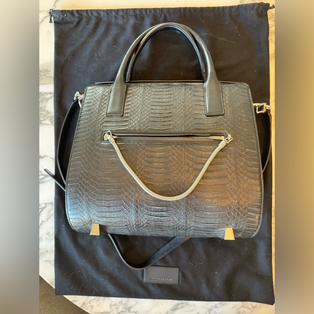 Alexander Wang snakeskin embossed Chastity XXL bag